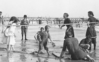 Beach safety line, C~1900