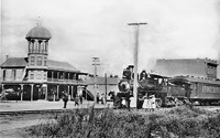 Southern Pacific Railroad Long Beach station.