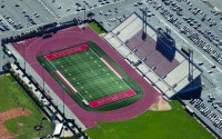 VETERANS MEMORIAL STADIUM on Oct. 17, 2018.