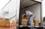 Juan, a Food Finders food rescue driver, loads donated surplus food into a Food Finders truck during a scheduled food rescue.