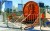 A GIANT PENNY is installed at Lincoln Park in Long Beach Monday, Feb. 7, 2022. As mayor of Long Beach, Robert Garcia helped bring the 11-foot monument to Downtown. Now, in Congress, he’s pushing the U.S. to stop minting the coins. 