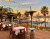 THE REEF's outside patio, overlooking Downtown Long Beach.